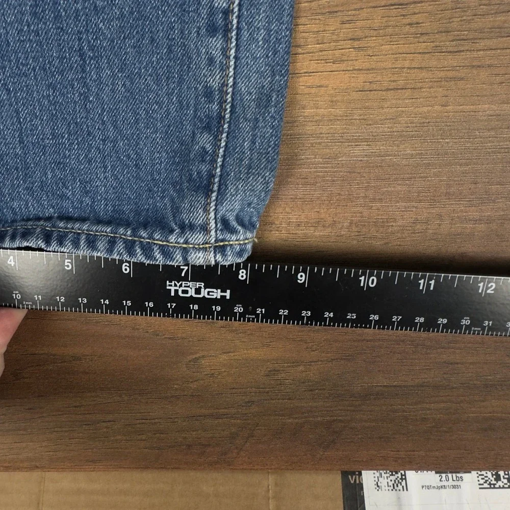 Polo Ralph Lauren‎ Mens Straight Leg Jeans Medium Wash Blue Denim 38x31